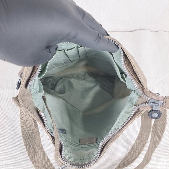 Kipling Khaki Crossbody Bag - Classic Style - AUTHENTIC - Made in China - Picture 6 of 14